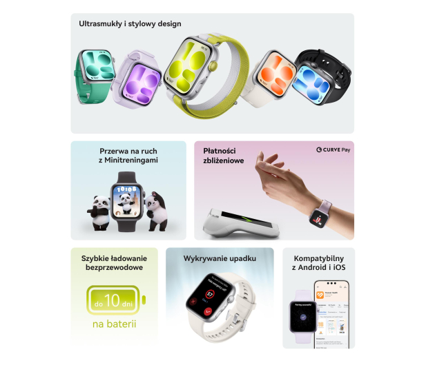 HUAWEI Watch Fit 5 biały - 1520348 - zdjęcie 16